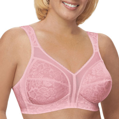 Black/Pink full coverage non padded wire free bra. Pls swipe
