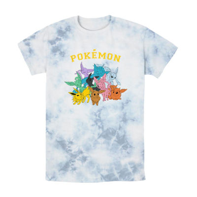 ★ Phyps Department★ Pokemon Star Tail Mesh Short Sleeve W Mens Short Sleeve Pokemon Graphic T-Shirt - JCPenney