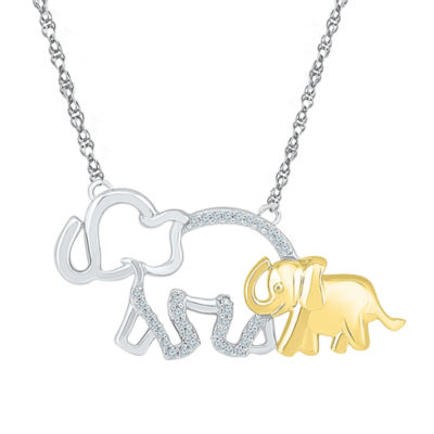 Jcpenney elephant deals necklace