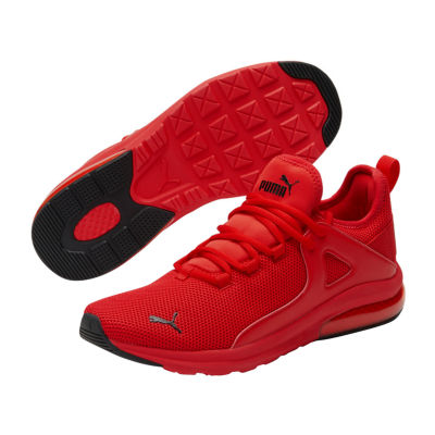 desmayarse amanecer Levántate Puma Electron 2.0 Mens Running Shoes, Color: Red Black - JCPenney