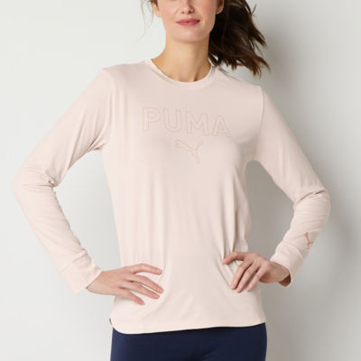 Pink puma shirt store womens