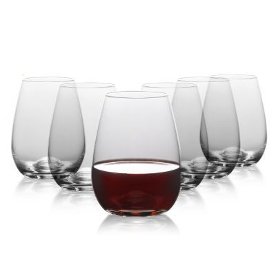 Table 12 Set 6-pc. Red Wine Glass TGR6R30, Color: Clear - JCPenney