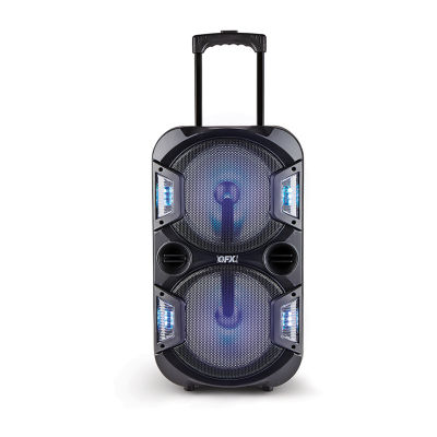 Portable bluetooth speaker with wheels shops