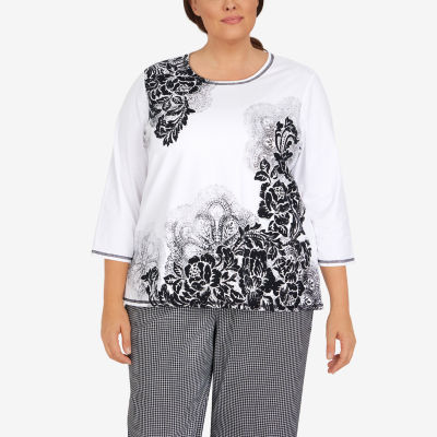 jcpenney womens plus tops