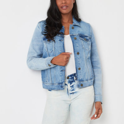 Jcpenney womens hot sale denim shirt