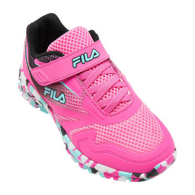 Pink filas for outlet kids