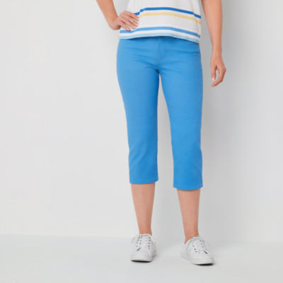 Blue Capris & Crops for Women - JCPenney