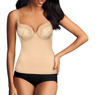 NEW MAIDENFORM LOVE THE LIFT CAMISOLE SHAPEWEAR DM0044 BEIGE 34 36