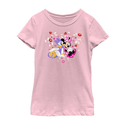 Pink minnie store mouse t shirt