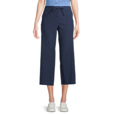 jcpenney Linen Blend Capris Plus, $44, jcpenney