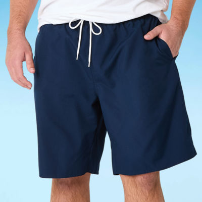 Jcpenney mens best sale elastic waist shorts