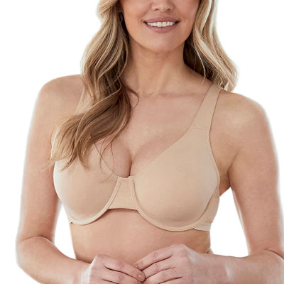 Fruit of the Loom Womens Seamed Soft Cup Wirefree Cotton Bra (2