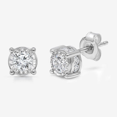 True miracle shop diamond earrings