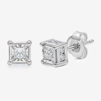 True miracle deals diamond earrings