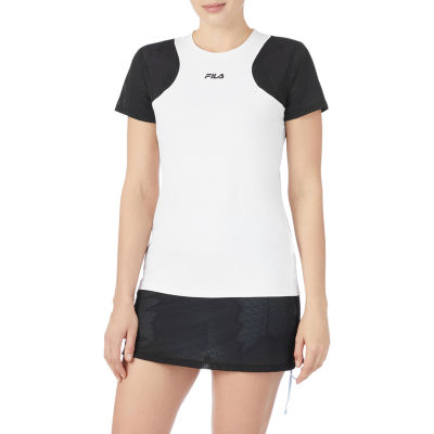 Fila t shirt womens hot sale black