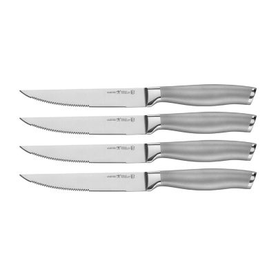 Henckels International Classic Set of 4 Steak Knives, Color: Black And  Silver - JCPenney