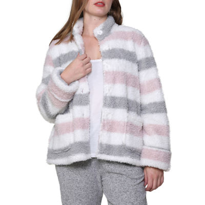 Womens bed jacket clearance fleece