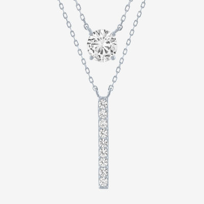 Jcpenney diamond shop necklace set