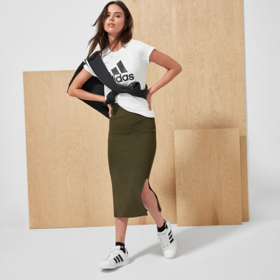 adidas shirt and skirt set