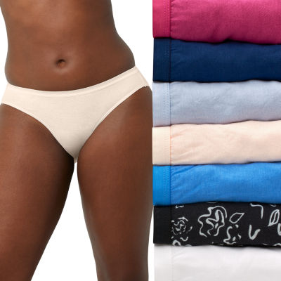 Fruit of the Loom Women's Cotton Low-Rise Hipster Underwear 10+1 Free Bonus  Pack - Colors May Vary 6