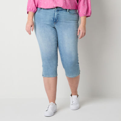 Jcpenney on sale jean capris