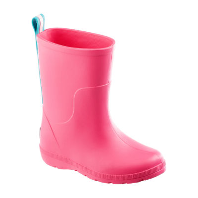 Totes Little Big Unisex Charley Waterproof Slip Resistant Flat Heel Rain Boots