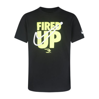 Nike 3BRAND by Russell Wilson Big Boys Fired Up Long Sleeve T