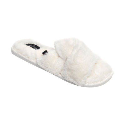 Matroos Beter Overlappen Cuddl Duds Womens Slip-On Slippers, Color: Ivory - JCPenney
