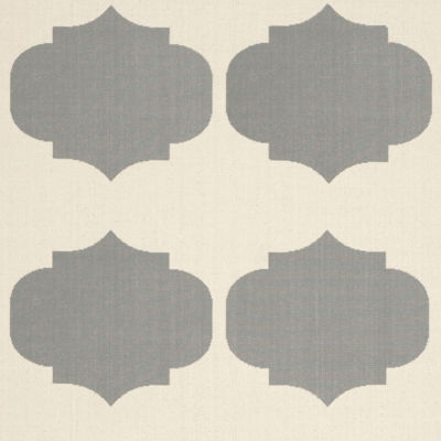 Safavieh Courtyard Collection Celina Geometric Indoor/Outdoor Area Rug