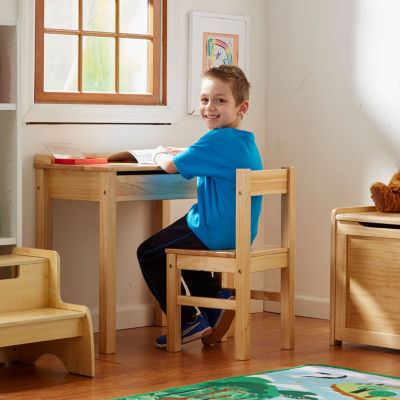 Melissa and Doug ® 3-Piece Wooden Kids Table and Chairs Set-JCPenney