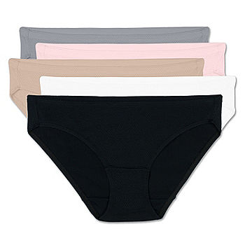 Fruit of the Loom Women's Plus Size Microfiber Briefs Underwear (5 Pack)