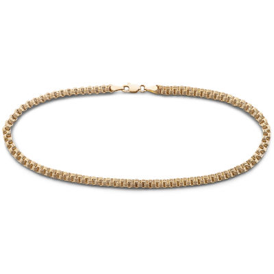 14K Gold 10" Alexandria Ankle Bracelet