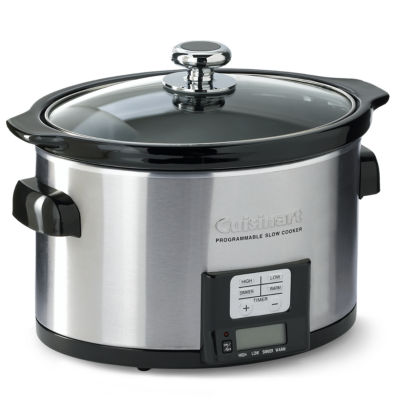 Cuisinart® 3.5-qt Programmable Slow Cooker PSC-350, Color: Brushed Ss ...