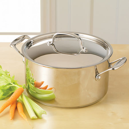 Cuisinart 6-qt. Stainless Steel Stock Pot, One Size, Gray