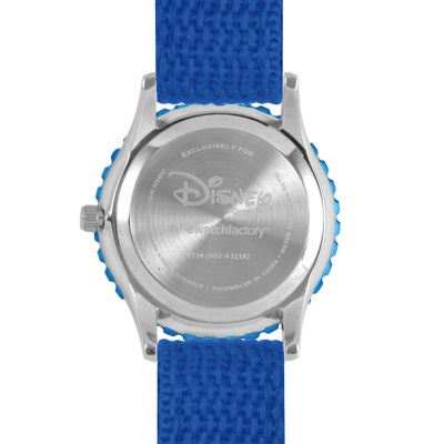 Time Teacher Marvel Spiderman Boys Blue Strap Watch Wma000043