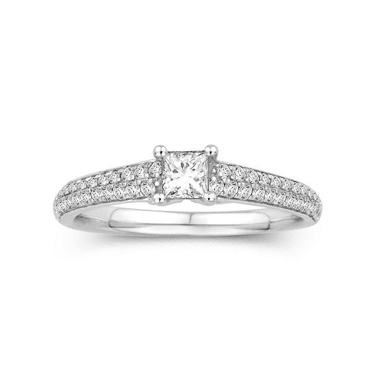 5/8 CT. T.W. Princess-Cut Diamond Ring