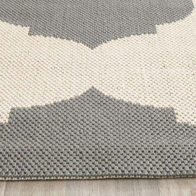 Safavieh Courtyard Collection Celina Geometric Indoor/Outdoor Area Rug