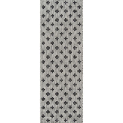 Novogratz Villa Umbria Geometric Indoor Outdoor Rectangular Accent Rug