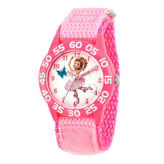 Disney Fancy Nancy Girls Pink Strap Watch Wds000588
