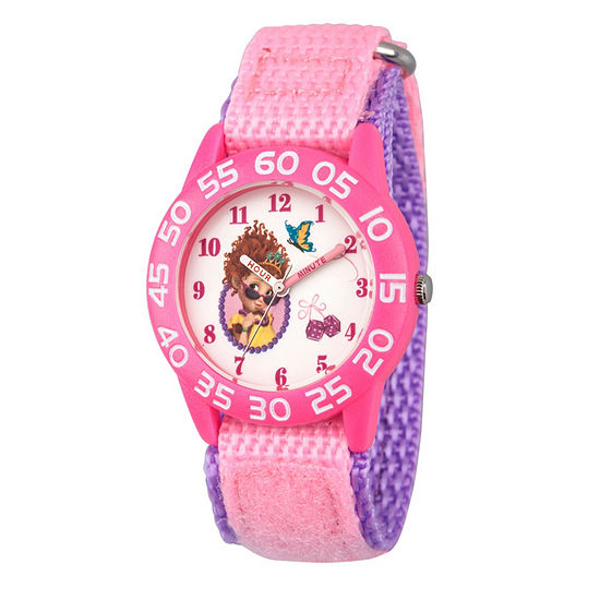 Disney Fancy Nancy Girls Pink Strap Watch Wds000590