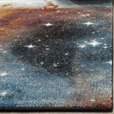 Safavieh Galaxy Collection Kimbra Geometric Runner Rug