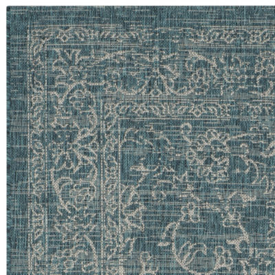 Safavieh Courtyard Collection Clarissa Oriental Indoor/Outdoor Area Rug