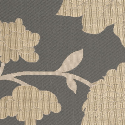 Safavieh Courtyard Collection Bertha Floral Indoor/Outdoor Area Rug