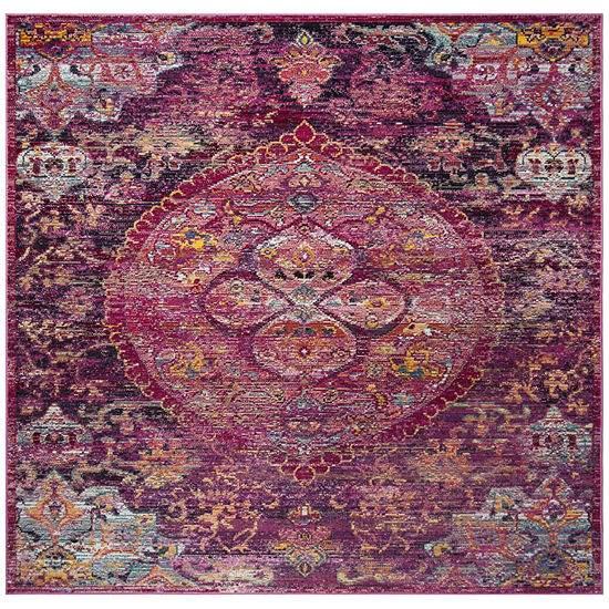 Safavieh Crystal Collection Madilyn Oriental Square Area Rug
