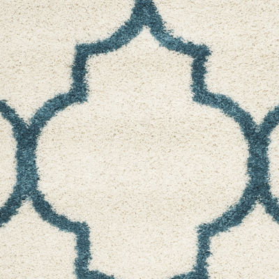 Safavieh Shag Kids Collection Dalton Geometric Runner Rug