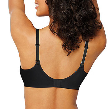 Bali 178523 Womens Soft Comfort Wire-Free T-Shirt Bra Underwear Black Size  34C