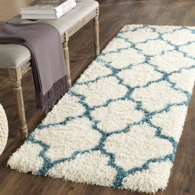 Safavieh Shag Kids Collection Dalton Geometric Runner Rug