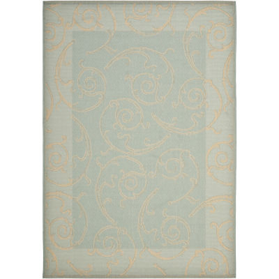 Safavieh Courtyard Collection Cletus Geometric Indoor/Outdoor Area Rug