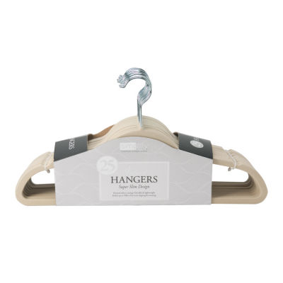Velvet Suit Hangers 25 PackJCPenney, Color Ivory