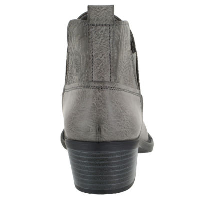 Easy Street Womens Legend Block Heel Booties